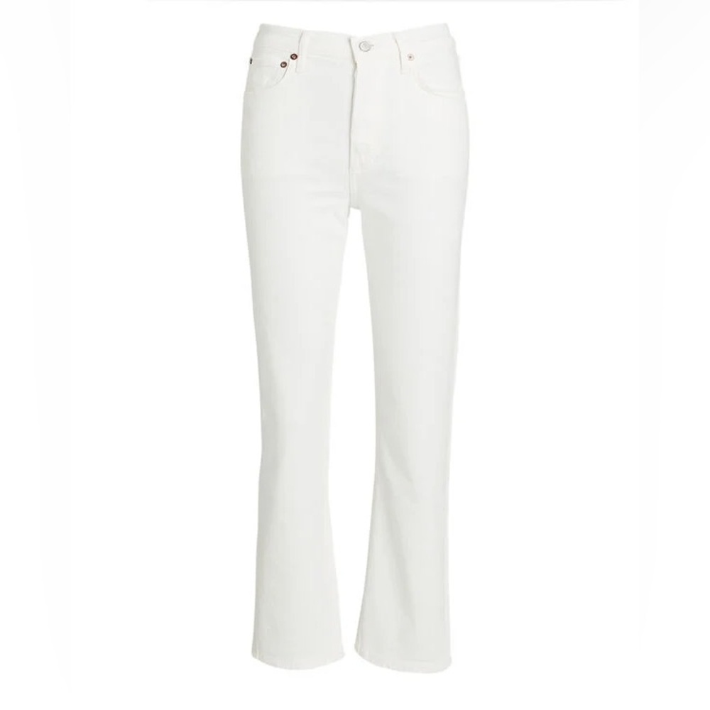 Agolde Riley High Rise Straight Leg Jeans Size 27 in Whip